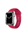 Pasek Crong Liquid Apple Watch 4/5/6/7/SE/8/9/Ultra 44/45/49mm (zmeură)