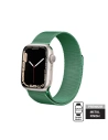 Bransoleta Crong Milano Steel Apple Watch 4/5/6/7/SE/8/9 40/41mm (zelená)