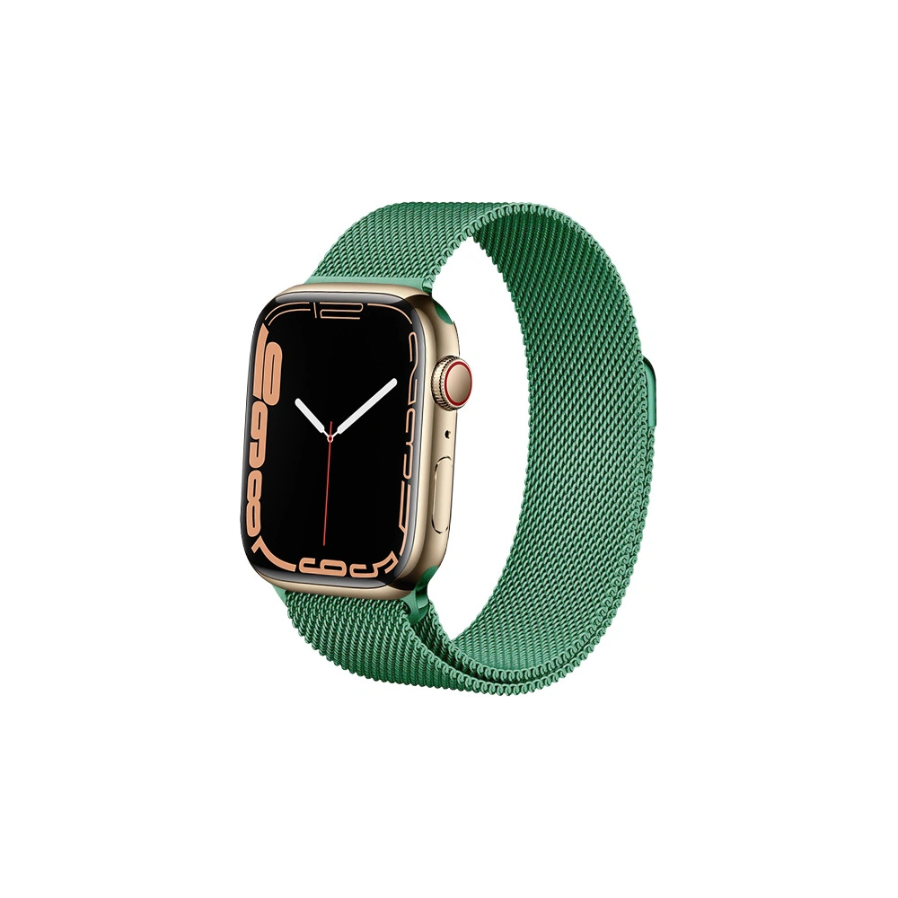 Hurtownia GSM - Brățara Crong Milano Steel Apple Watch 4/5/6/7/SE/8/9 40/41mm (verde) - CRG477 - {ean13} - Hurt