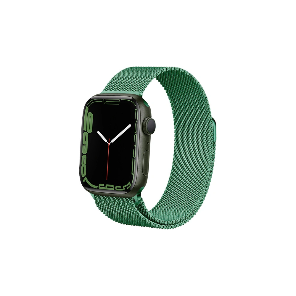 Hurtownia GSM - Bransoleta Crong Milano Steel Apple Watch 4/5/6/7/SE/8/9 40/41mm (zelená) - CRG477 - {ean13} - Hurt