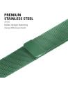Wholesale Bracelet Crong Milano Steel Apple Watch 4/5/6/7/SE/8/9/Ultra 44/45/49mm (green) - CRG478 - {ean13} - Hurt