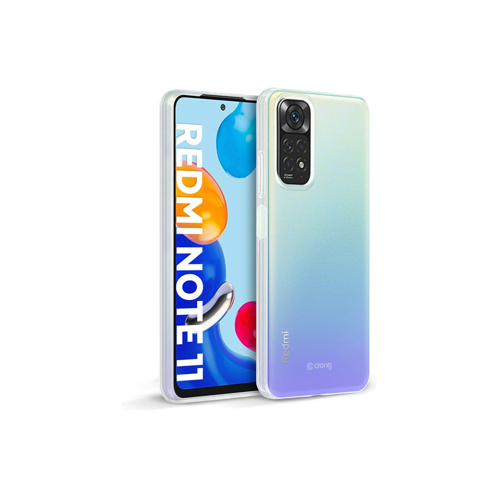 Hurtownia GSM - Case Crong Crystal Slim Cover Xiaomi Redmi Note 11/11S (transparent) - CRG483 - {ean13} - Hurt