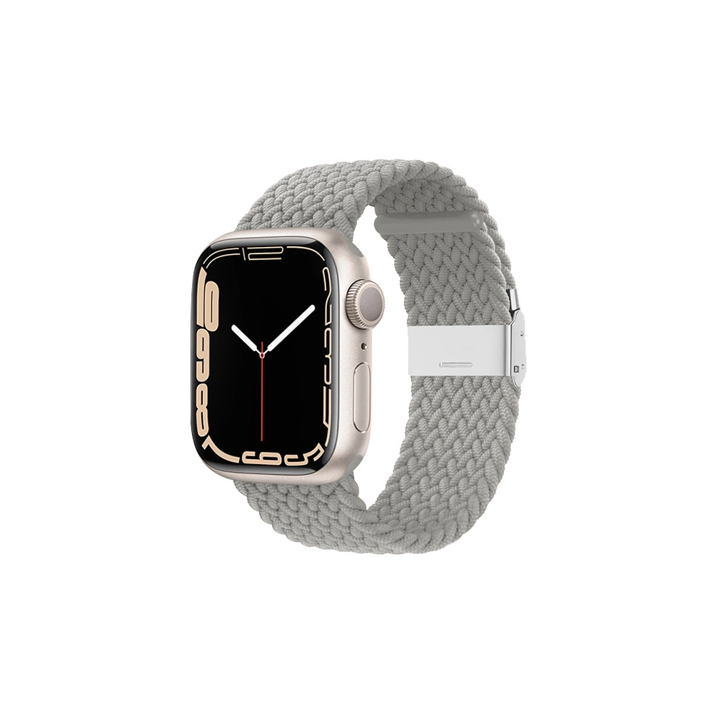 Hurtownia GSM - Pasek Crong Wave Band Apple Watch 4/5/6/7/SE/8/9/Ultra 44/45/49mm (světle šedý) - CRG485 - {ean13} - Hurt