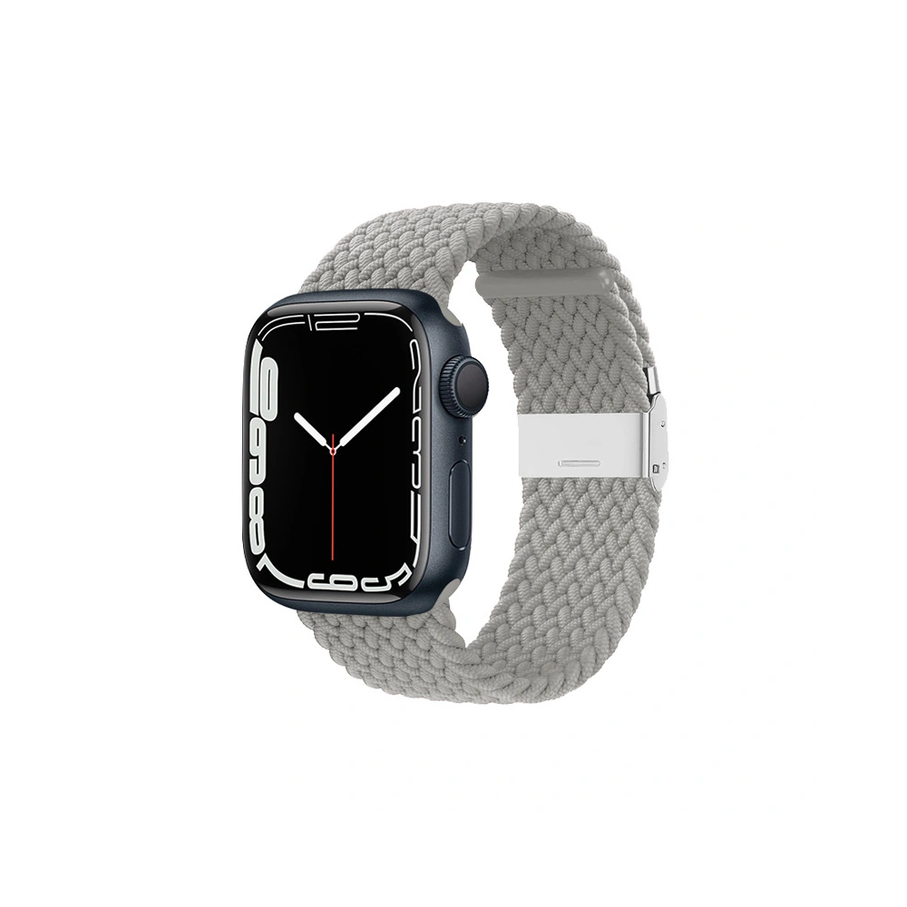 Hurtownia GSM - Pasek Crong Wave Band Apple Watch 4/5/6/7/SE/8/9/Ultra 44/45/49mm (světle šedý) - CRG485 - {ean13} - Hurt
