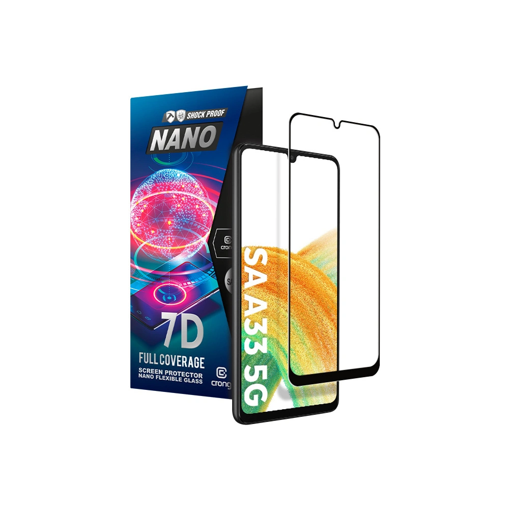 Hurtownia GSM - Sticlă hibridă Crong 7D Nano Flexible Glass Samsung Galaxy A33 5G - CRG486 - {ean13} - Hurt