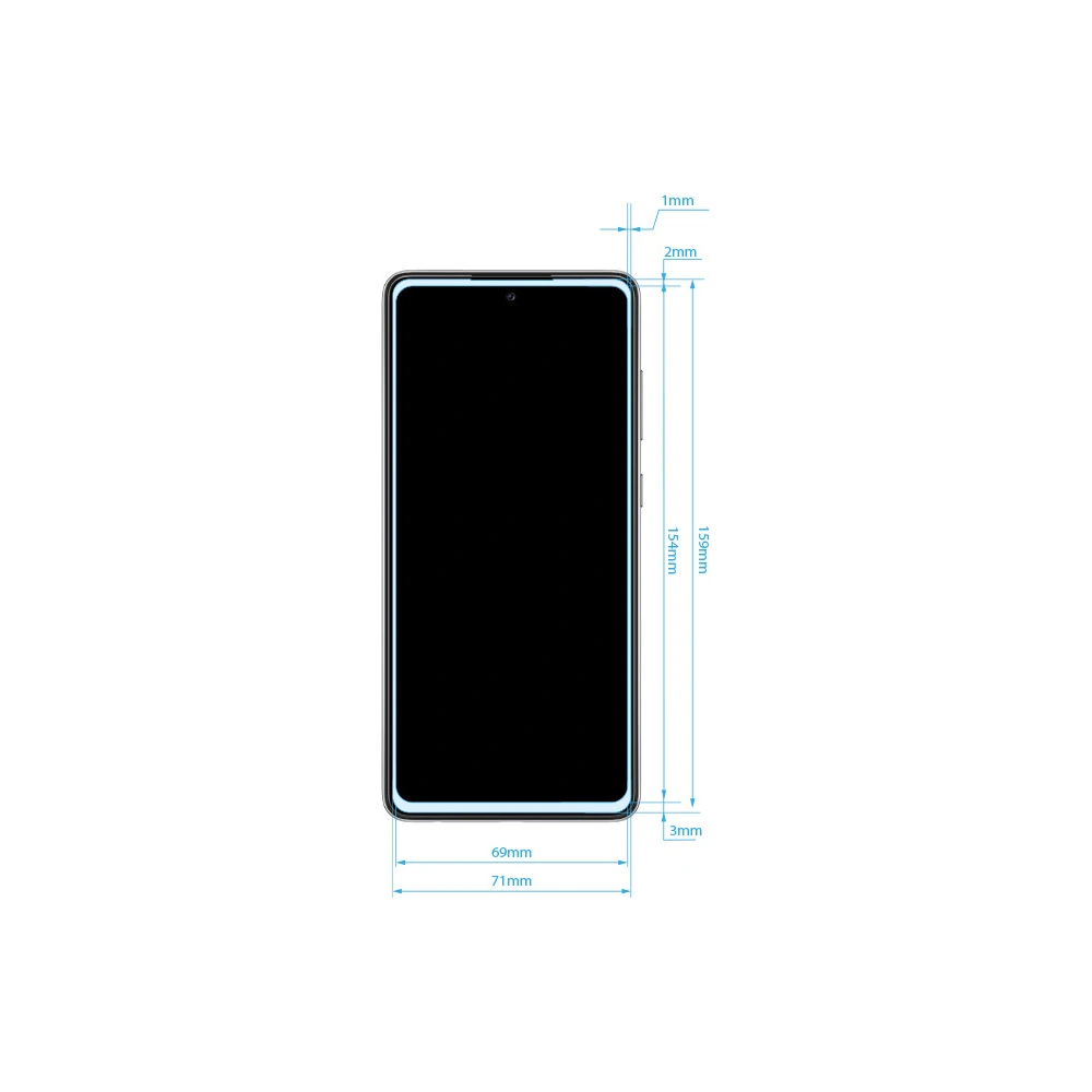 Hurtownia GSM - Hybriertes Glas Crong 7D Nano Flexibles Glas Samsung Galaxy A72 - CRG487 - {ean13} - Hurt