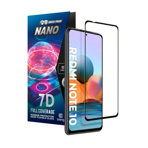 Hurtownia GSM - Hibrid üveg Crong 7D Nano Rugalmas Üveg Xiaomi Redmi Note 10 5G - CRG488 - {ean13} - Hurt