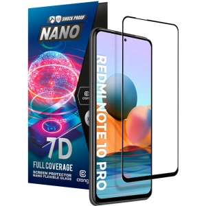 Hurtownia GSM - Sticlă hibridă Crong 7D Nano Flexible Glass Xiaomi Redmi Note 10 Pro - CRG489 - {ean13} - Hurt