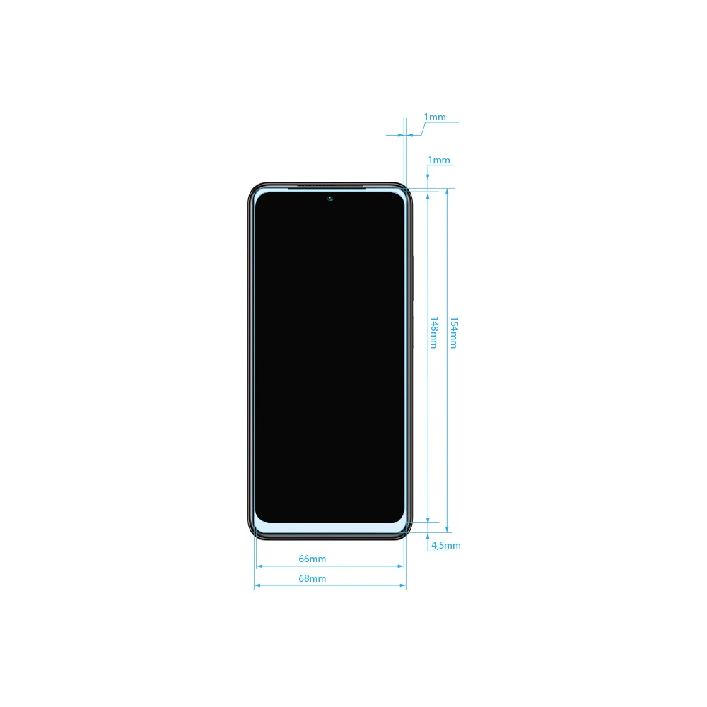 Hurtownia GSM - Hibrid üveg Crong 7D Nano Rugalmas Üveg Xiaomi Redmi Note 10S - CRG490 - {ean13} - Hurt