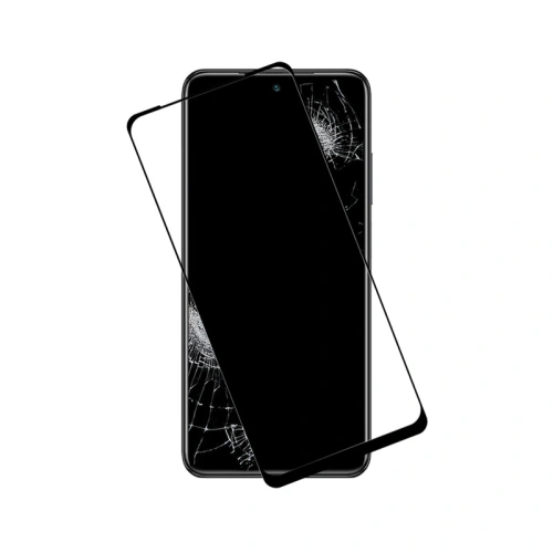 Szkło hybrydowe Crong 7D Nano Flexible Glass Xiaomi Redmi Note 10S