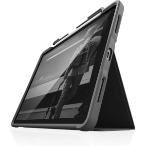 Hurtownia GSM - Case STM Dux Plus für Apple iPad Air 10.9 2020/2022 (4. und 5. Generation) / iPad Air 11 2024 (6. Generation) MIL-STD-810G Pencil-Ladegerät (Schwarz) - STM33 - {ean13} - Hurt