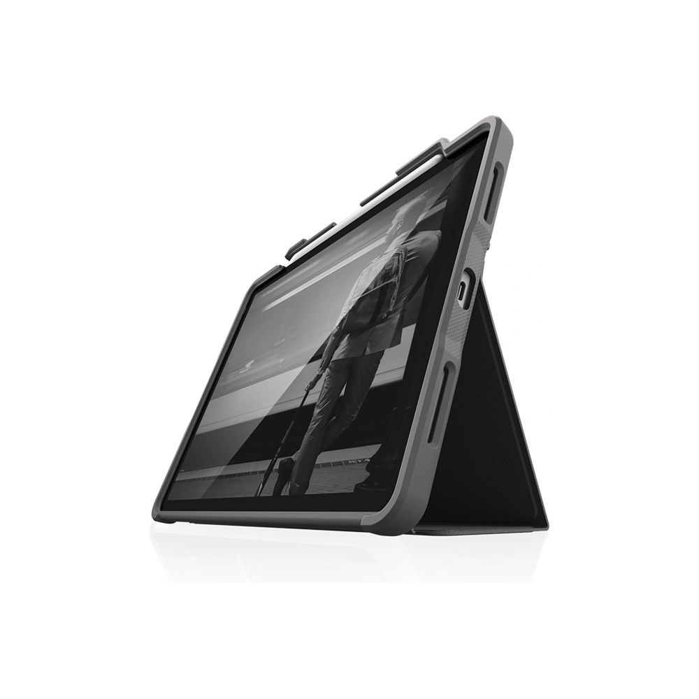 Wholesale STM Dux Plus Apple iPad Air 10.9 2020/2022 (4 i 5 gen) / iPad Air 11 2024 (6 gen) MIL-STD-810G Pencil charger (Black) - STM33 - {ean13} - Hurt