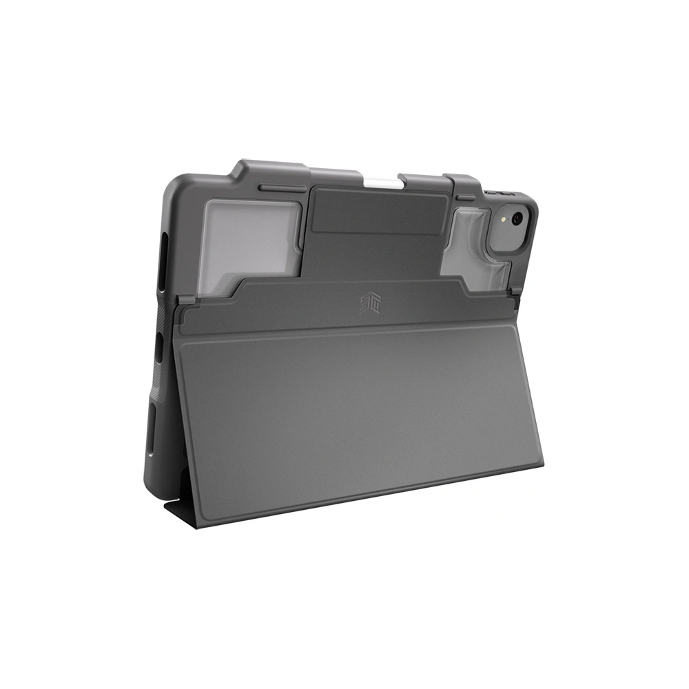 Hurtownia GSM - Case STM Dux Plus für Apple iPad Air 10.9 2020/2022 (4. und 5. Generation) / iPad Air 11 2024 (6. Generation) MIL-STD-810G Pencil-Ladegerät (Schwarz) - STM33 - {ean13} - Hurt