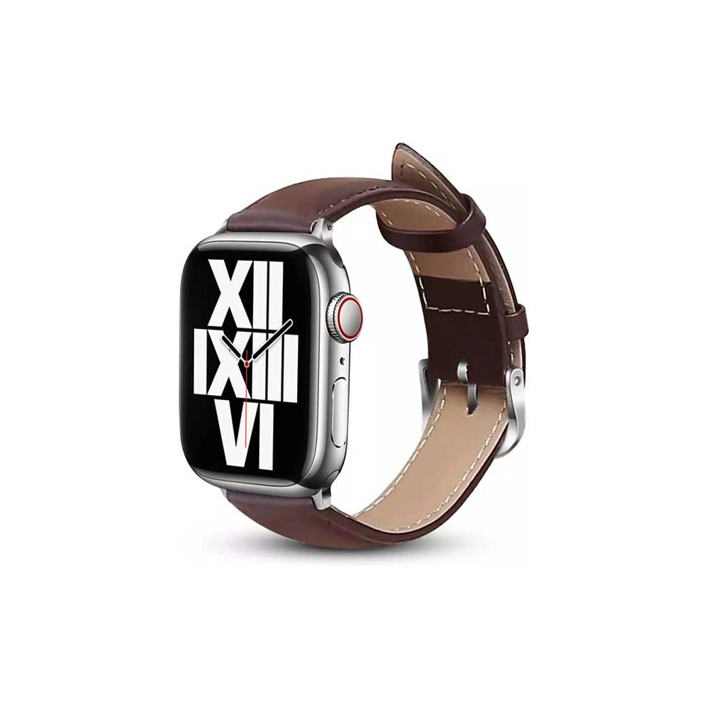 Hurtownia GSM - Pasek Crong Noble Band Apple Watch 4/5/6/7/SE/8/9/10 40/41/42mm (Espresso) - CRG493 - {ean13} - Hurt