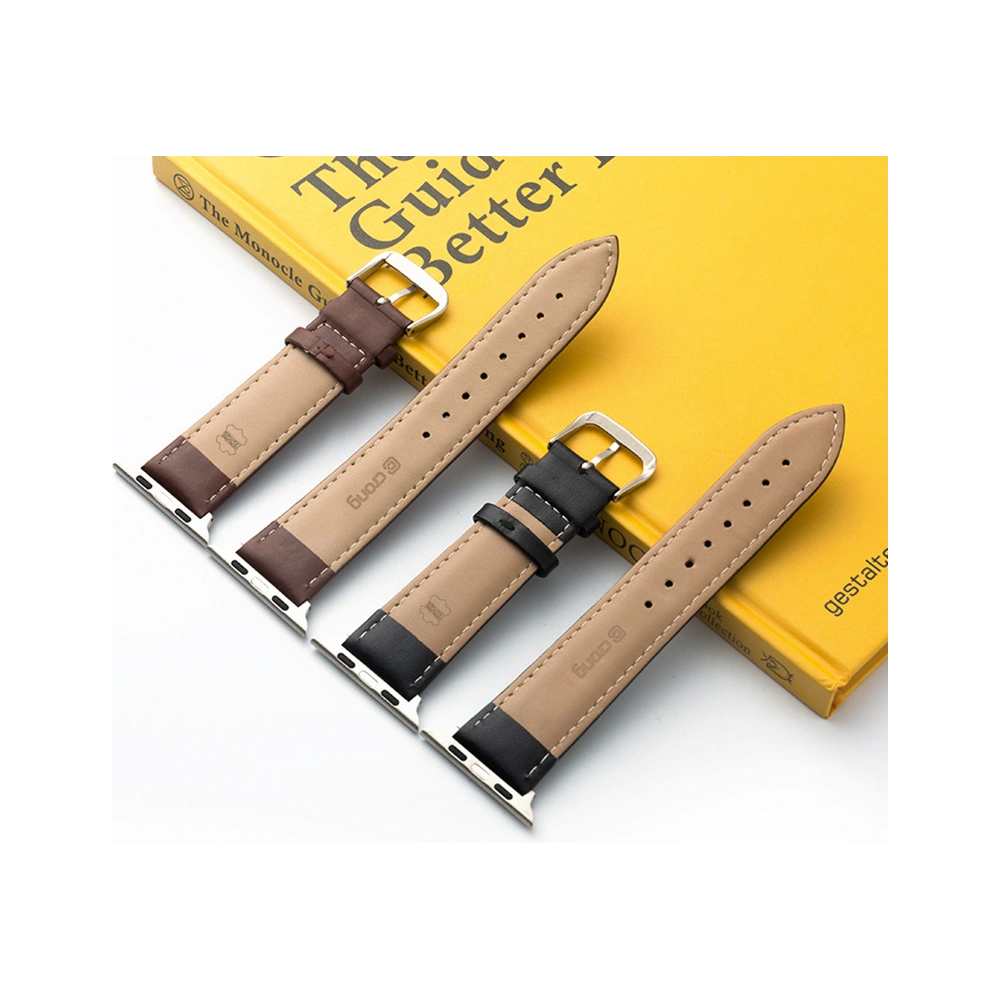 Wholesale Belt Crong Noble Band Apple Watch 4/5/6/7/SE/8/9/10 40/41/42mm (Espresso) - CRG493 - {ean13} - Hurt