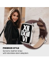 Hurtownia GSM - Pasek Crong Noble Band Apple Watch 4/5/6/7/SE/8/9/10 40/41/42mm (Espresso) - CRG493 - {ean13} - Hurt