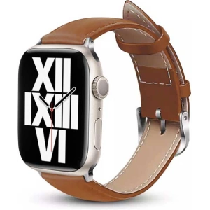 Hurtownia GSM - Pasek Crong Noble Band Apple Watch 4/5/6/7/SE/8/9/10 40/41/42mm (Mokka) - CRG494 - {ean13} - Hurt