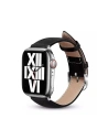 Belt Crong Noble Band Apple Watch 4/5/6/7/SE/8/9/10 40/41/42mm (Black Noir)