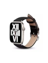 Hurtownia GSM - Pasek Crong Noble Band Apple Watch 4/5/6/7/SE/8/9/10 40/41/42mm (Černý Noir) - CRG495 - {ean13} - Hurt