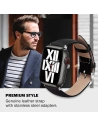 Hurtownia GSM - Pasek Crong Noble Band Apple Watch 4/5/6/7/SE/8/9/10 40/41/42mm (Černý Noir) - CRG495 - {ean13} - Hurt