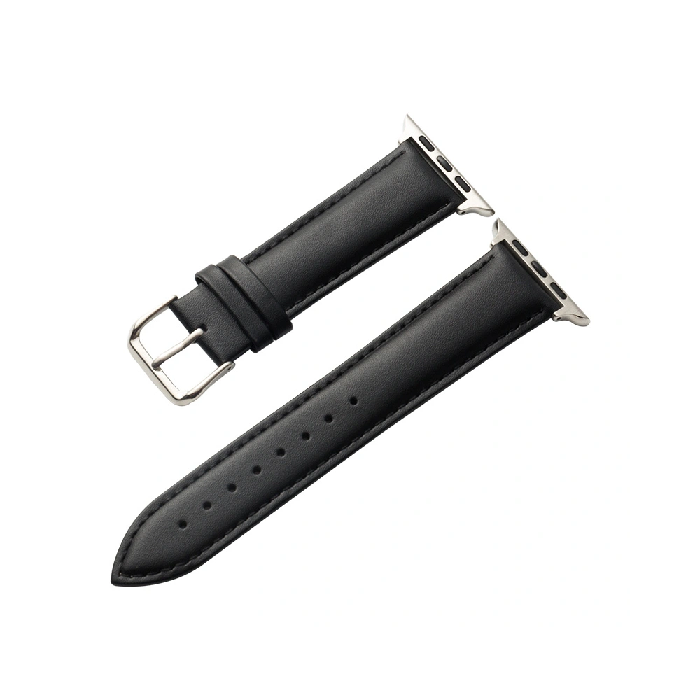 Hurtownia GSM - Pasek Crong Noble Band Apple Watch 4/5/6/7/SE/8/9/Ultra 44/45/49mm (Fekete Noir) - CRG498 - {ean13} - Hurt