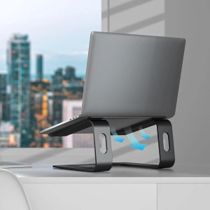 Hurtownia GSM - Podložka pod laptop hliníková Crong AluBench (černá) - CRG499 - {ean13} - Hurt