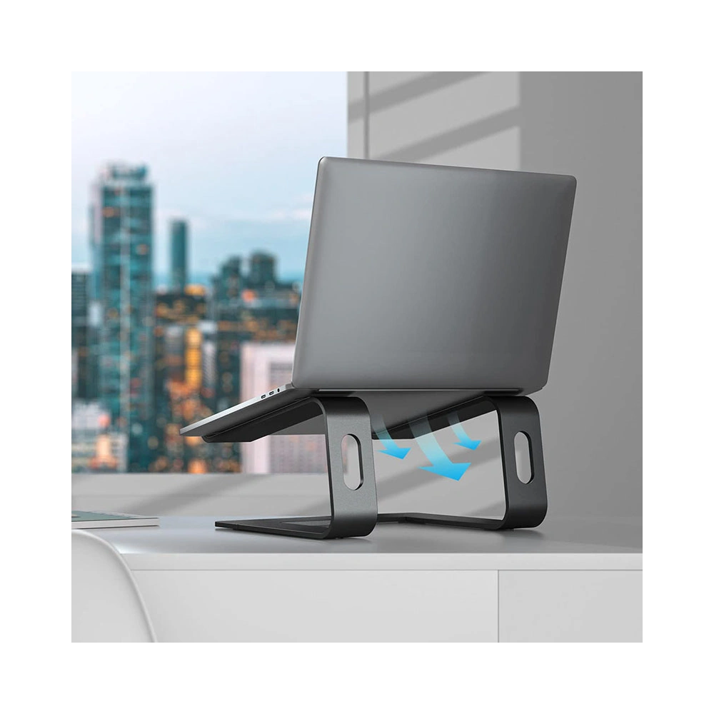 Hurtownia GSM - Alumínium laptop tartó Crong AluBench (fekete) - CRG499 - {ean13} - Hurt