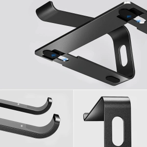 Hurtownia GSM - Podložka pod laptop hliníková Crong AluBench (černá) - CRG499 - {ean13} - Hurt