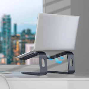 Hurtownia GSM - Podstawka pod laptopa aluminiowa Crong AluBench (grafit) - CRG500 - {ean13} - Hurt
