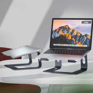 Hurtownia GSM - Podstawka pod laptopa aluminiowa Crong AluBench (grafit) - CRG500 - {ean13} - Hurt