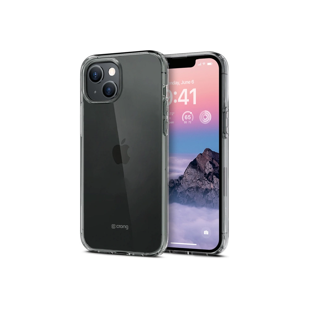 Wholesale Crong Crystal Slim Cover Apple iPhone 14/13 (clear) - CRG505 - {ean13} - Hurt