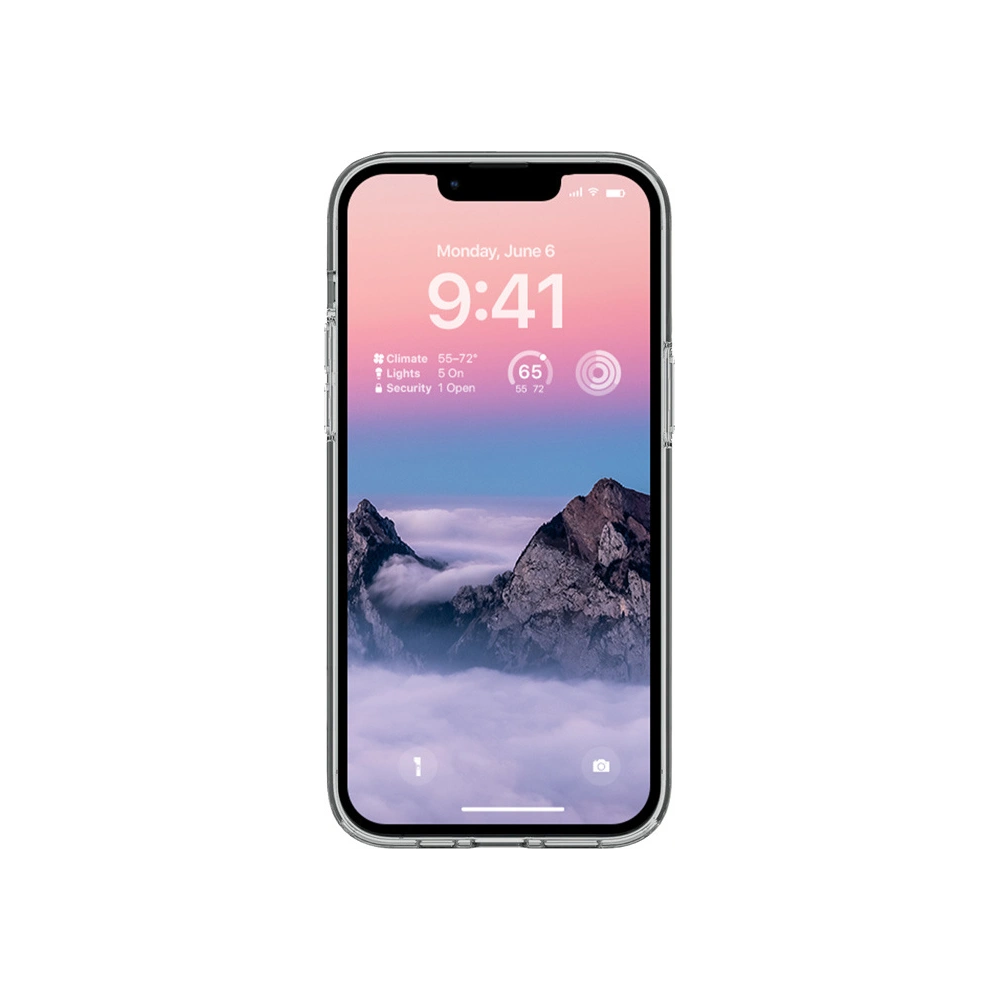 Hurtownia GSM - Etui Crong Crystal Slim Cover Apple iPhone 14/13 (průhledný) - CRG505 - {ean13} - Hurt