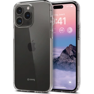 Etui Crong Crystal Slim Cover Apple iPhone 14 Pro (przezroczysty)