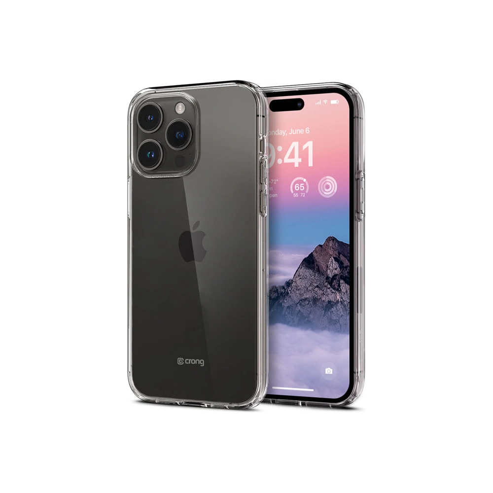Hurtownia GSM - Case Crong Crystal Slim Cover Apple iPhone 14 Pro Max (transparent) - CRG508 - {ean13} - Hurt