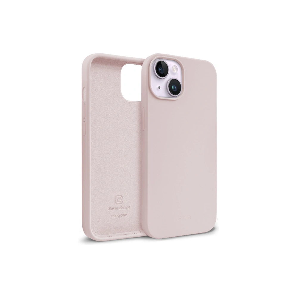 Hurtownia GSM - Etui Crong Color Cover Apple iPhone 14/13 (pískově růžová) - CRG510 - {ean13} - Hurt