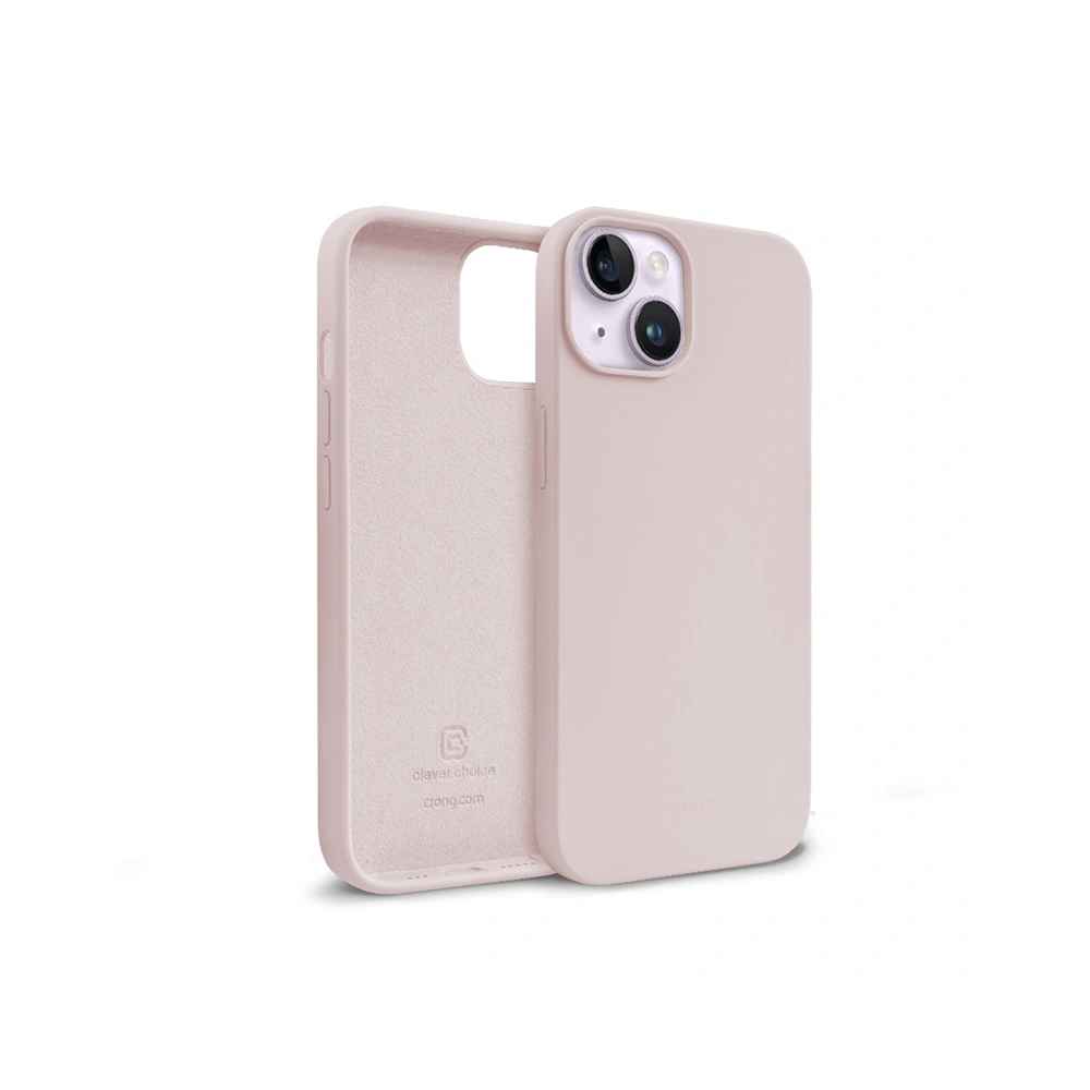 Hurtownia GSM - Etui Crong Color Cover Apple iPhone 14 Plus / 15 Plus (homok rózsaszín) - CRG516 - {ean13} - Hurt