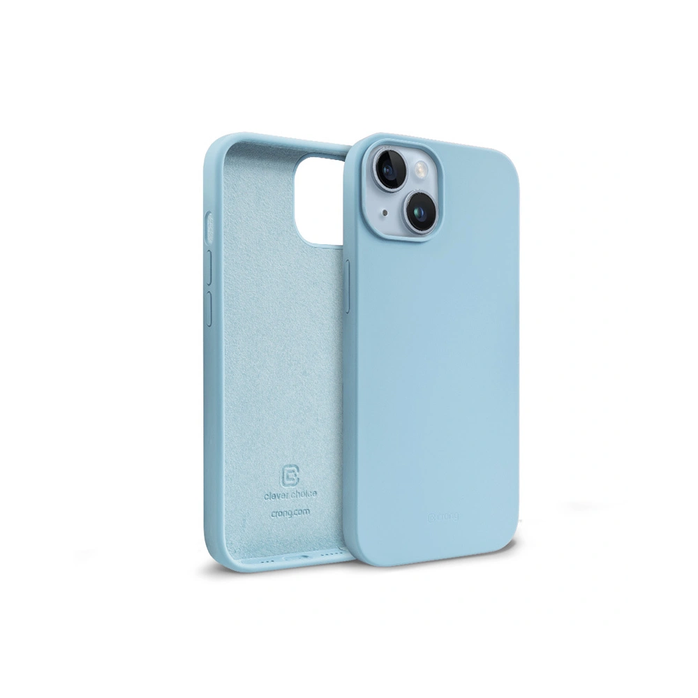 Hurtownia GSM - Etui Crong Color Cover Apple iPhone 14 Plus / 15 Plus (kék) - CRG517 - {ean13} - Hurt
