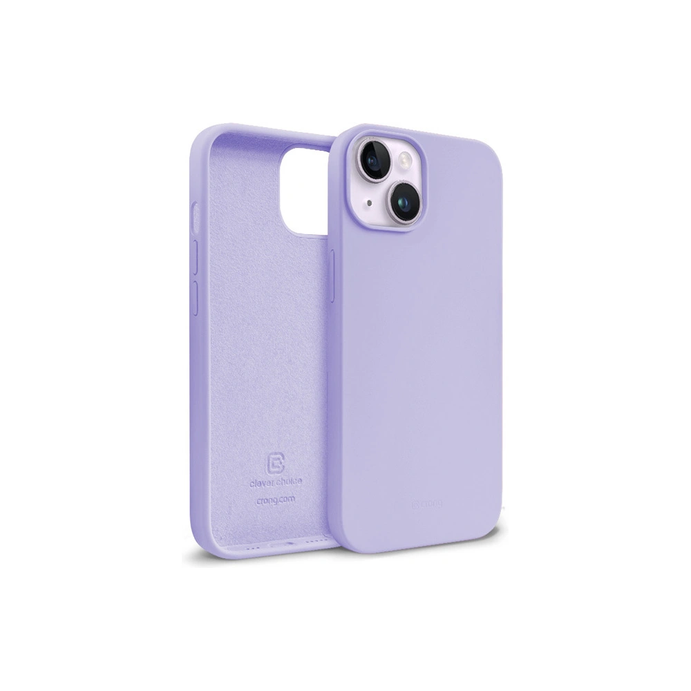 Hurtownia GSM - Etui Crong színes borító Apple iPhone 14 Plus / 15 Plus (lila) - CRG519 - {ean13} - Hurt