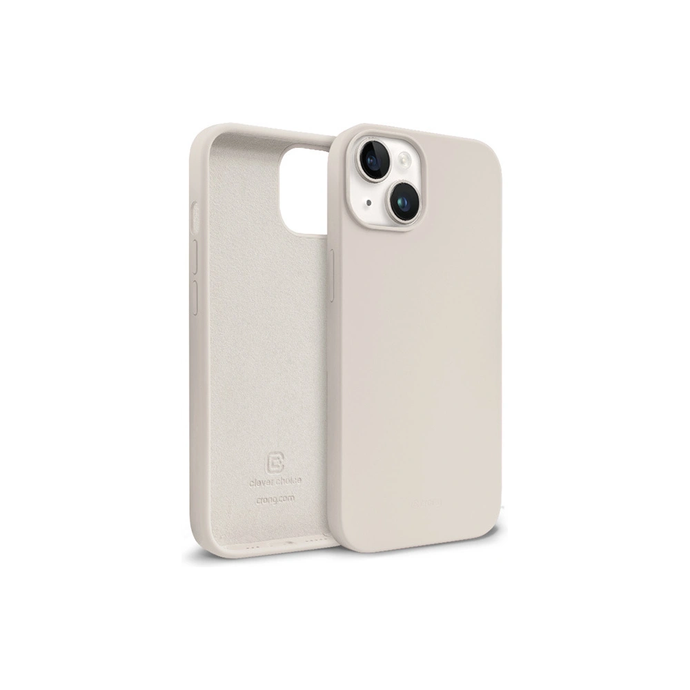 Hurtownia GSM - Etui Crong Color Cover Apple iPhone 14 Plus / 15 Plus (kő bézs) - CRG520 - {ean13} - Hurt
