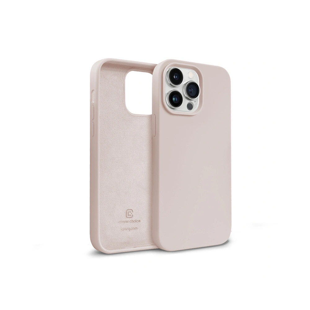 Hurtownia GSM - Etui Crong Color Cover Apple iPhone 14 Pro (písková růžová) - CRG522 - {ean13} - Hurt