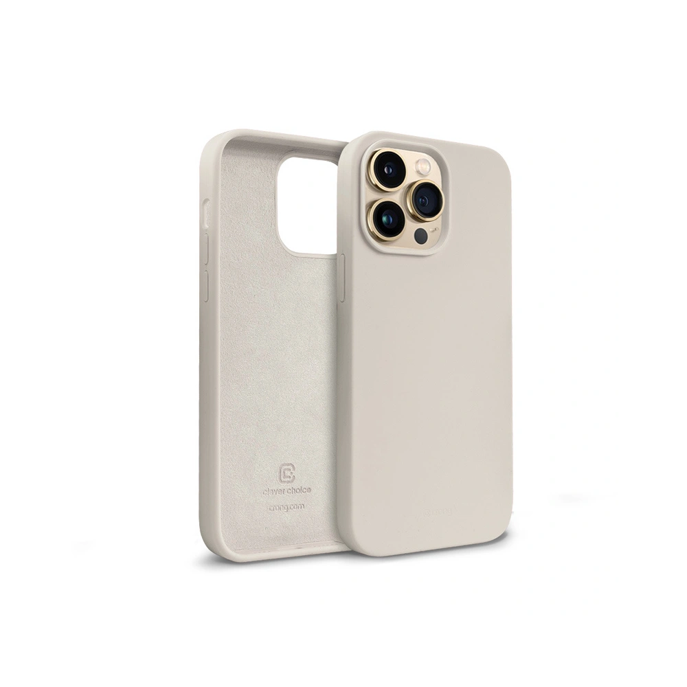 Hurtownia GSM - Etui Crong Color Cover Apple iPhone 14 Pro (kamienny beż) - CRG524 - {ean13} - Hurt