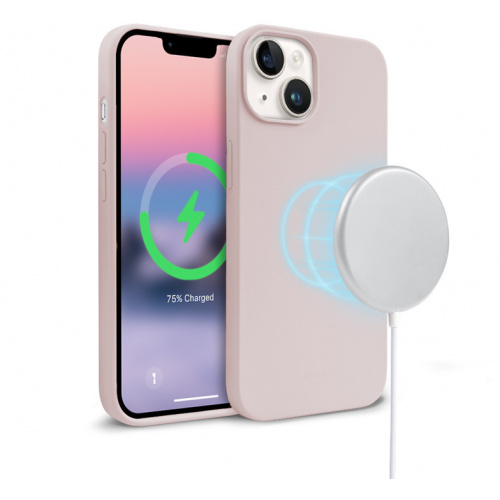Crong Distributor - 5904310701860 - CRG530 - Crong Color Cover Magnetic MagSafe Apple iPhone 14/13 (pink sand) - B2B homescreen
