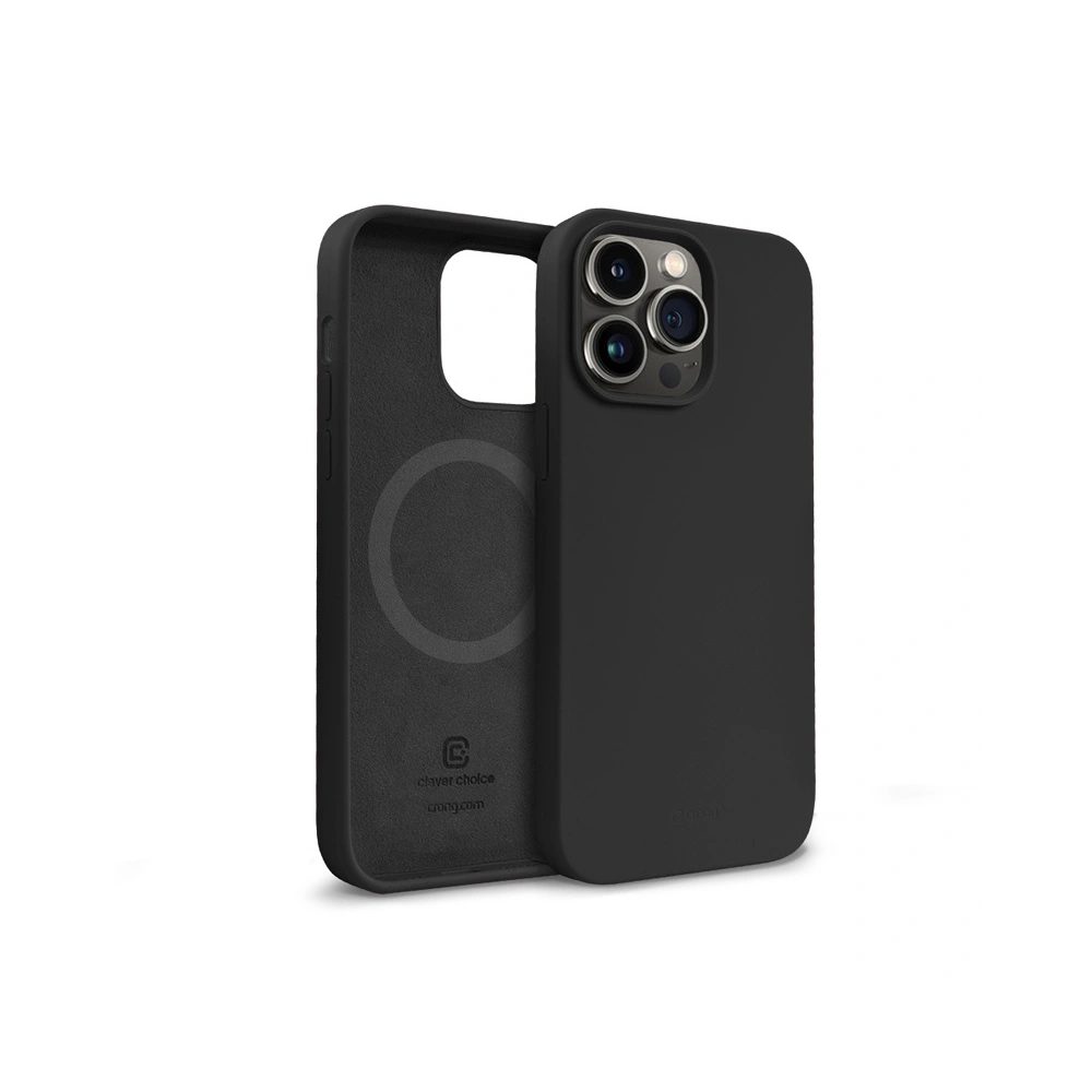 Hurtownia GSM - Etui Crong Color Cover Magnetic MagSafe Apple iPhone 14 Pro (černé) - CRG533 - {ean13} - Hurt