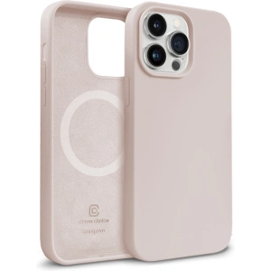 Etui Crong Color Cover Magnetic MagSafe Apple iPhone 14 Pro (piaskowy róż)