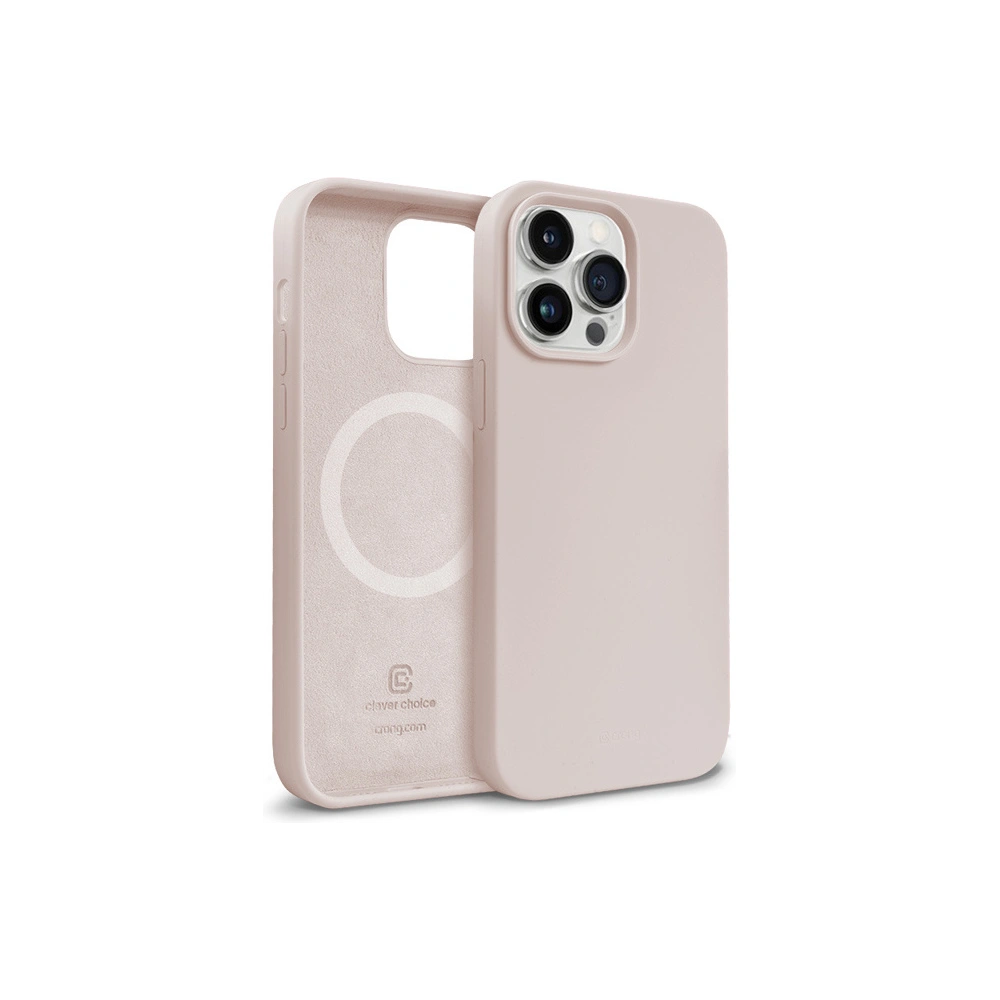 Hurtownia GSM - Etui Crong Szín Fedél Magnetic MagSafe Apple iPhone 14 Pro Max (homok rózsaszín) - CRG536 - {ean13} - Hurt