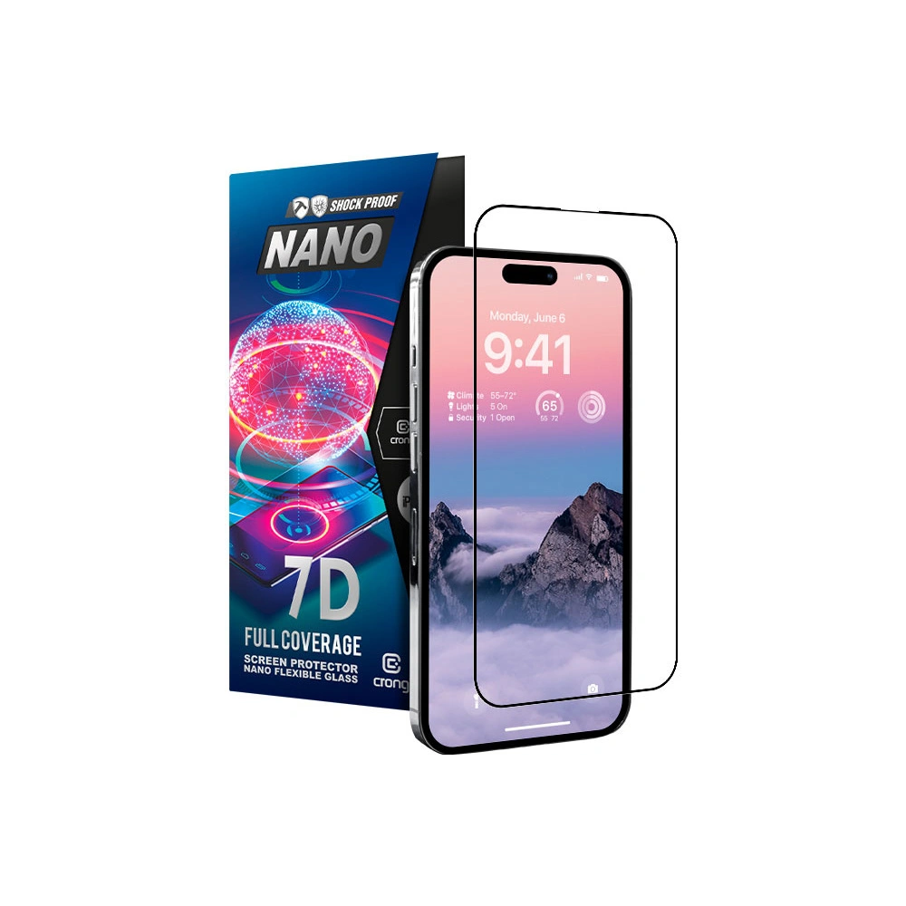 Hurtownia GSM - Szkło hybrydowe Crong 7D Nano Flexible Glass Apple iPhone 14 Pro Max - CRG540 - {ean13} - Hurt