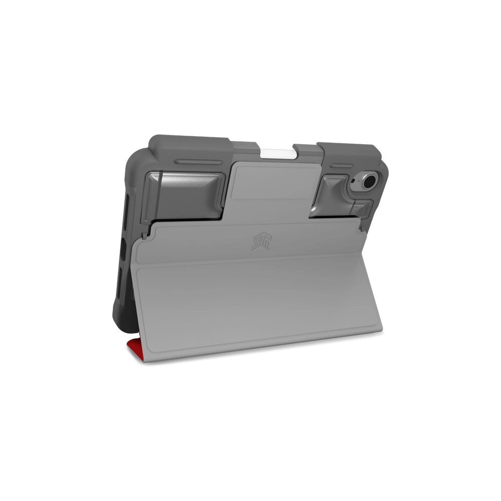 Hurtownia GSM - Etui STM Dux Plus Apple iPad mini 2021 (6. generációs) / iPad mini 8.3" 2024 7gen MIL-STD-810G Ceruza töltő (Piros) - STM34 - {ean13} - Hurt