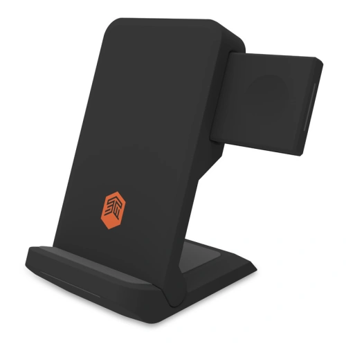 Ładowarka bezprzewodowa STM ChargeTree Go 3w1 do Apple iPhone, AirPods i Watch (czarny)