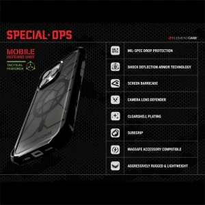 Hurtownia GSM - Case Element Case Special Ops X5 für Apple iPhone 14 Plus / 15 Plus (Rauch/Schwarz) - ELC5 - {ean13} - Hurt