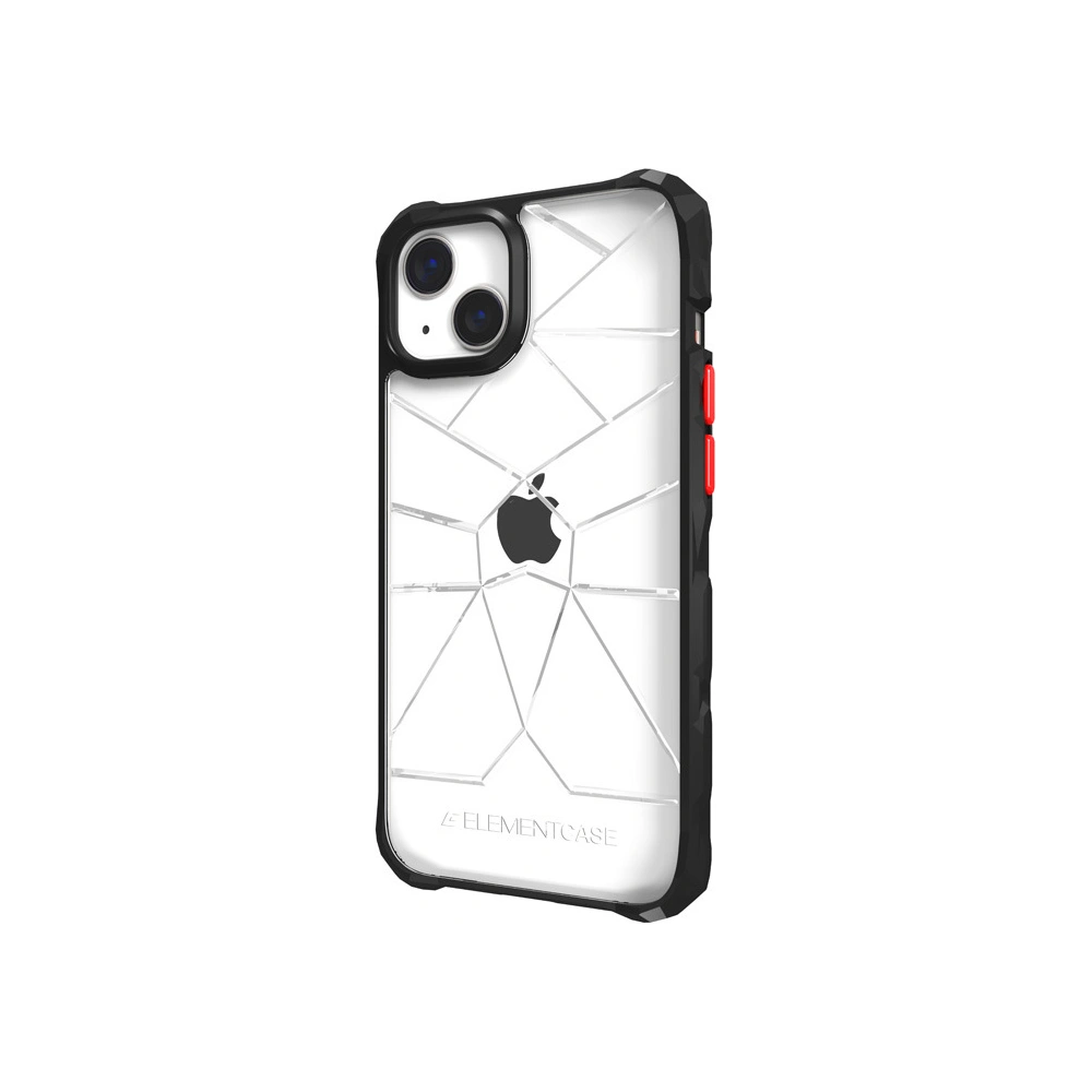 Hurtownia GSM - Etui Element Case Special Ops X5 Apple iPhone 14 Plus / 15 Plus (Átlátszó/Fekete) - ELC6 - {ean13} - Hurt